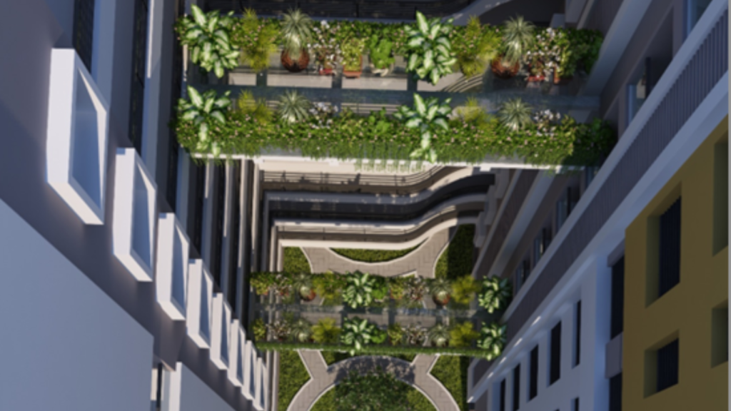 Hanging garden from Idea Shobhanath